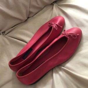 Leather Ballet Flats